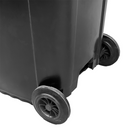 Lixeira Contentora com Rodas Preta 240L