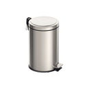 Lixeira com Pedal Inox 12L