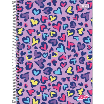 Caderno CD Unversitário D+ Feminino 10 Matérias