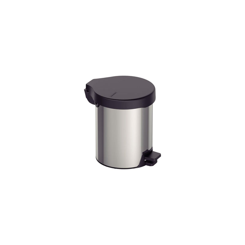 Lixeira Inox com Pedal New 5L