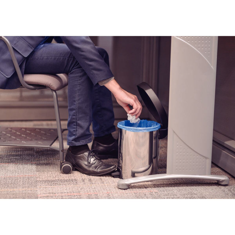 Lixeira Inox com Pedal New 5L
