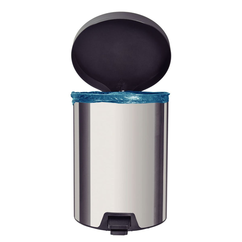 Lixeira Inox com Pedal New 12L