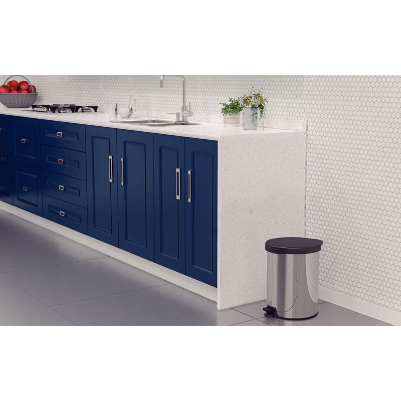 Lixeira Inox com Pedal New 12L