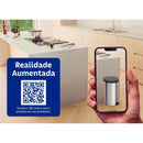 Lixeira Inox com Pedal New 20L