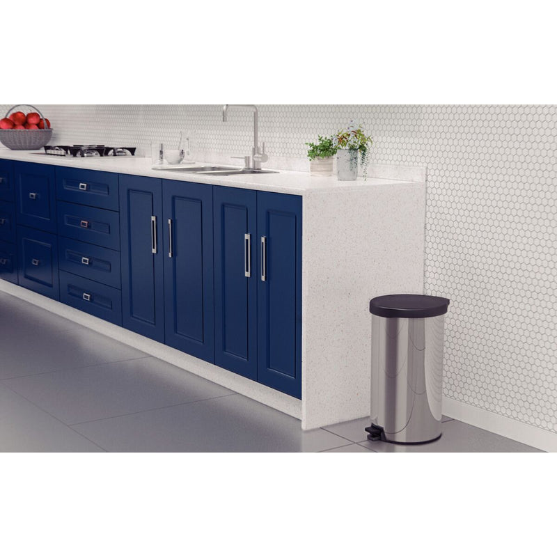 Lixeira Inox com Pedal New 20L