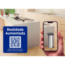 Lixeira Inox com Pedal New 30L