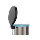 Lixeira Inox com Pedal New 30L