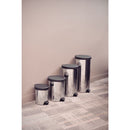 Lixeira Inox com Pedal New 30L