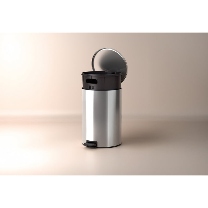 Lixeira Inox com Pedal Loop 20L