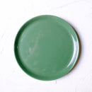 Prato Sobremesa Hitit Verde Escuro 20cm