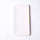 Prato Retangular Sierra Creme 33x17cm