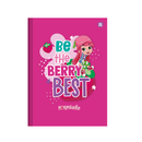 Caderno 1/4 CD Brochura Moranguinho 80 Folhas