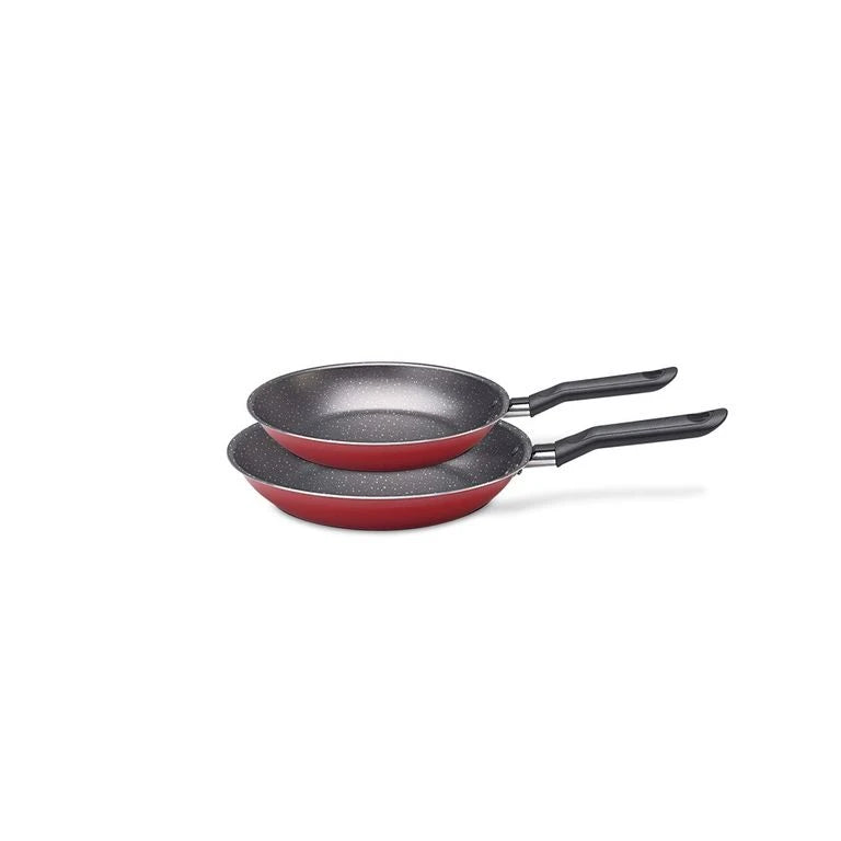 Conjunto 2 Frigideiras Ceramic Life Naturalle Vermelho