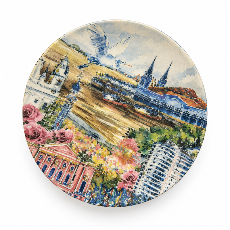 Prato Raso Decorativo 28cm