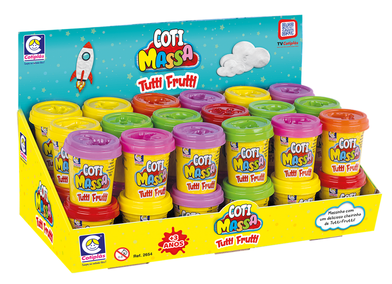 Brinquedo Coti Massa Tutti Frutti