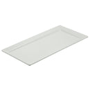 Travessa Retangular Melamina Branca 35,7x17,7cm