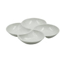 Petisqueira Melamina Branca 4 Divisões