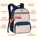 Mochila de Costas Oficial Pooh e Seus Amigos 17,5''