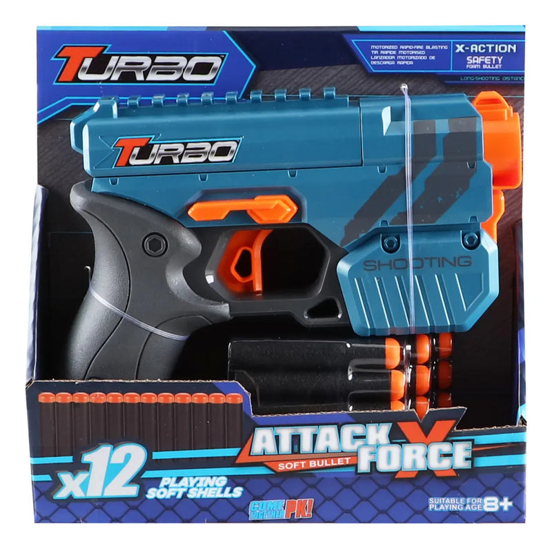 Pistola Turbo Attack Force X12