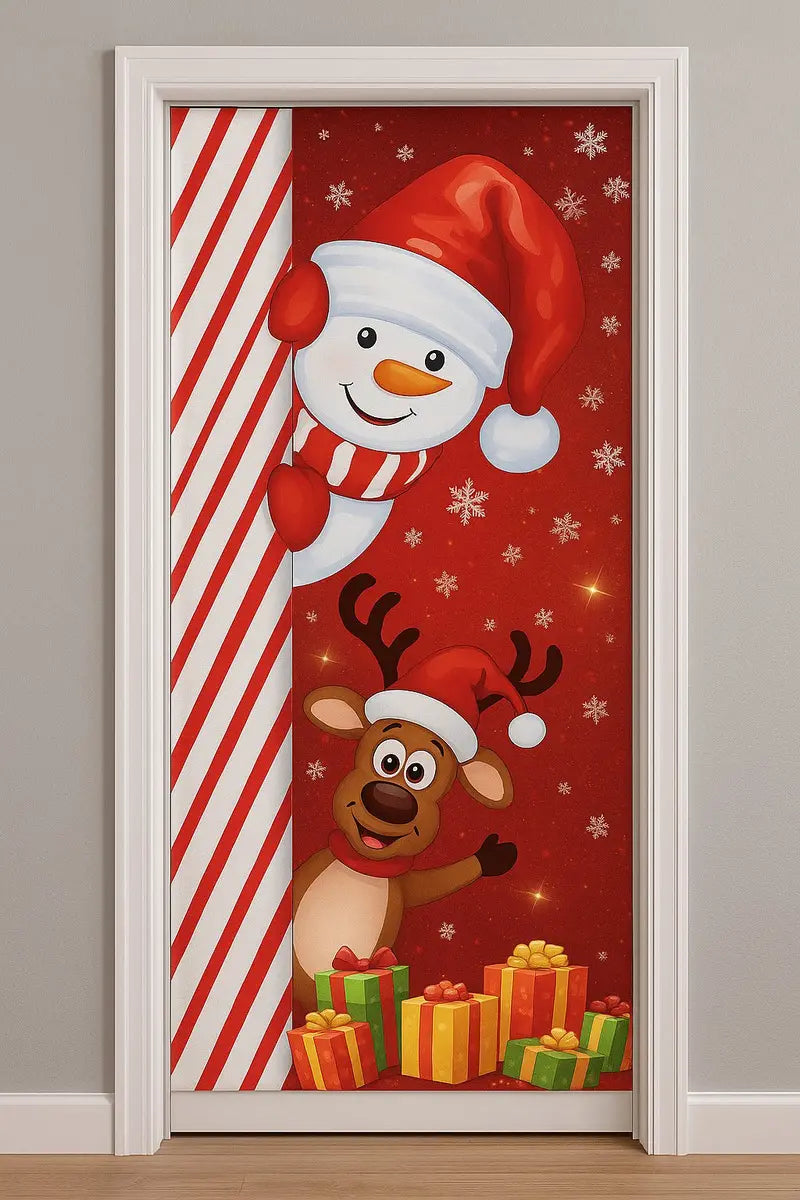 Capa Decorativa para Porta Natal