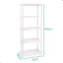 Estante Tubular 5 Prateleiras