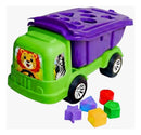 Kit Carrinho Infantil Caçamba Didática