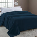 Cobertor Velour Azul Marinho Queen