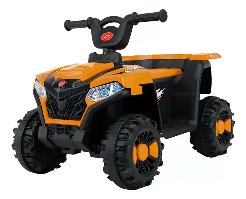 Mini Quadriciclo Elétrico Infantil Laranja 6v
