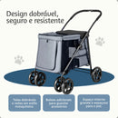Carrinho de Passeio para Pet 105cm