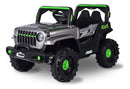 Carro Jipe Off Road Elétrico Infantil Cinza 12v