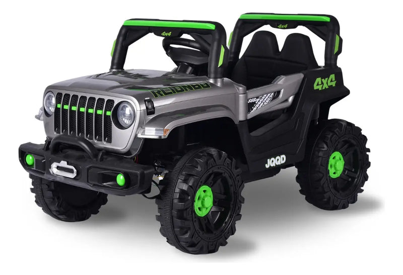 Carro Jipe Off Road Elétrico Infantil Cinza 12v