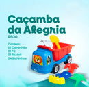 Kit Carrinho Infantil Caçamba da Alegria
