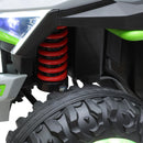 Carro Elétrico Infantil UTV 4x4 Verde com Controle 12v