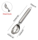 Colher para Sorvete Inox 20x4cm