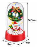 Cúpula Natalina Decoração LED Multicor