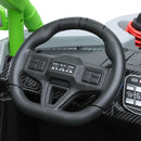 Carro Elétrico Infantil UTV 4x4 Verde com Controle 12v