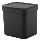 Lixeira de Pia Trium Preta 2,5L