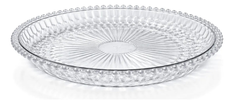 Bandeja Organizadora Plástico Redonda 32cm