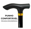 Bengala Alumínio Dobrável com Extensor 93cm