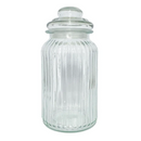 Pote Sleek com Tampa Vidro 1L