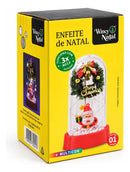 Cúpula Natalina Decoração LED Multicor