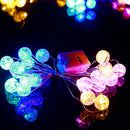 Led Decorativo Fio de Cobre 20 Bolas Colorido 2,2m