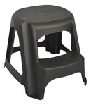 Banqueta Step Multiuso 2 Degraus Preto