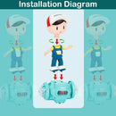 Boneco Hoverboard com Luz e Som