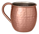 Caneca Martelada Rose Gold 500mL