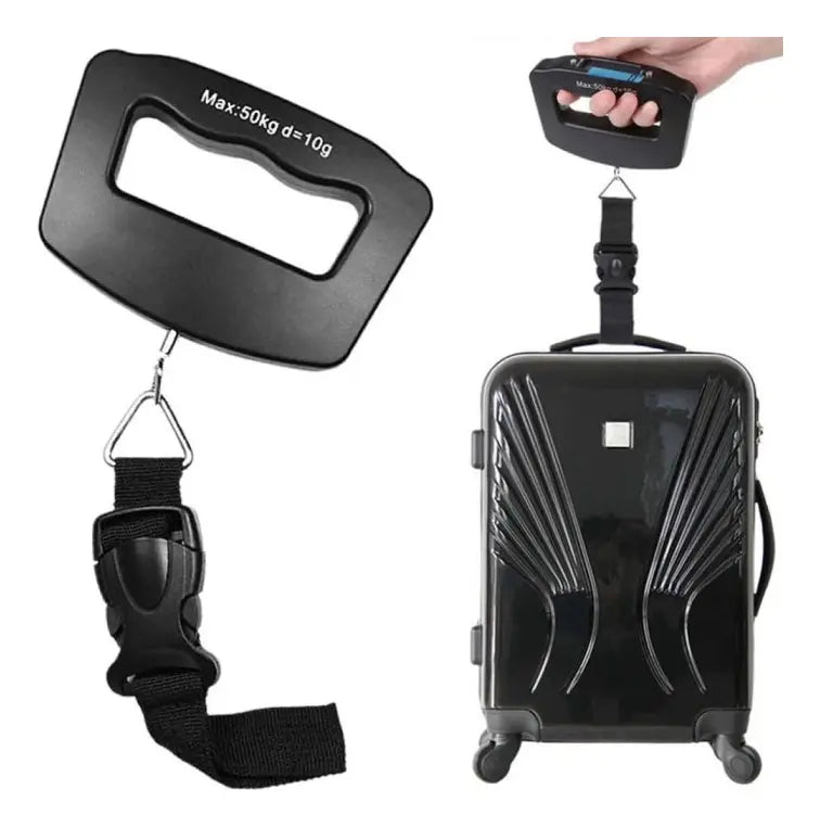 Balança Digital Portátil para Bagagem 50kg