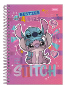 Caderno Universitário CD Stitch 10 Matérias