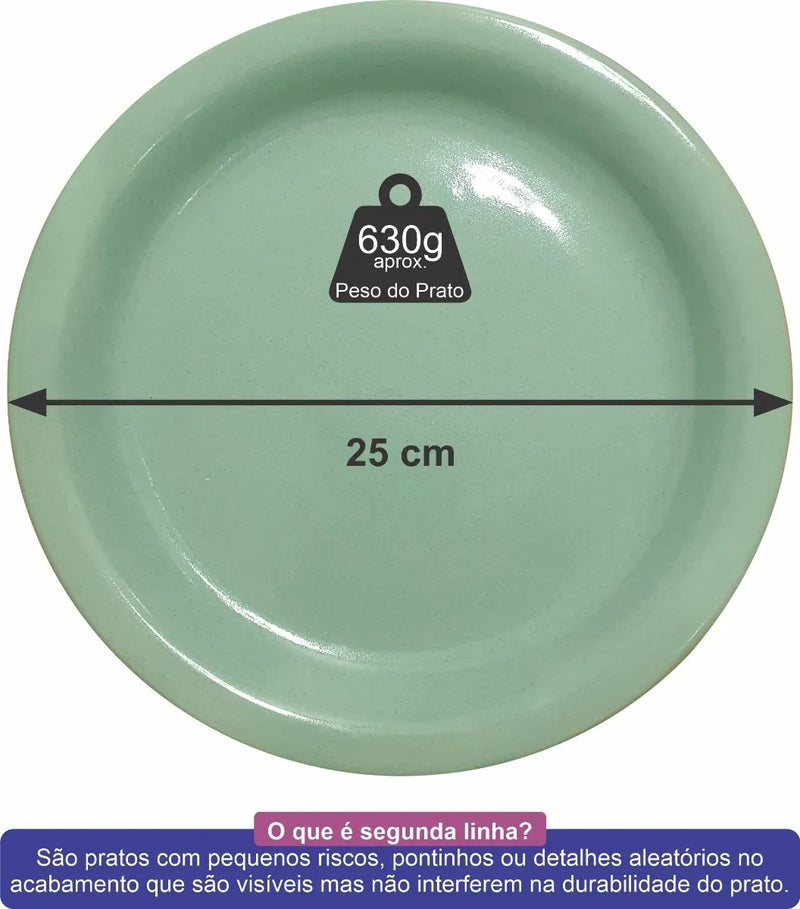 Prato Raso Verde Menta 25cm