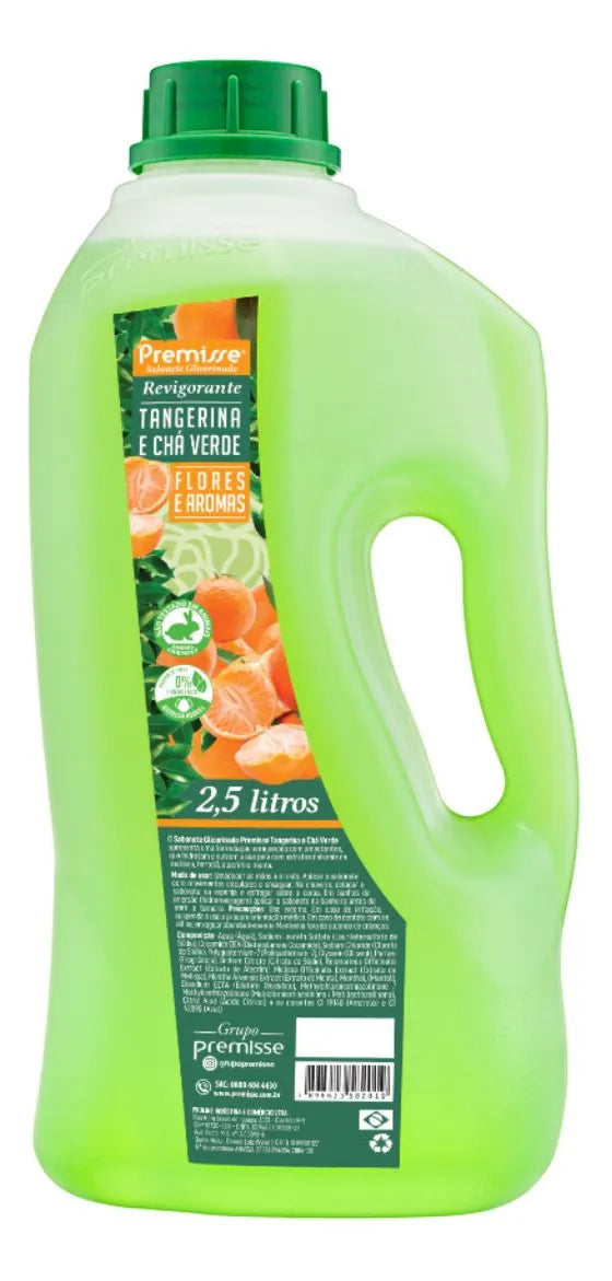 Sabonete Liquído Tangerina e Chá Verde 2,5L