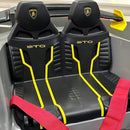 Carro Elétrico Infantil Lamborghini Huracán Cinza 24v